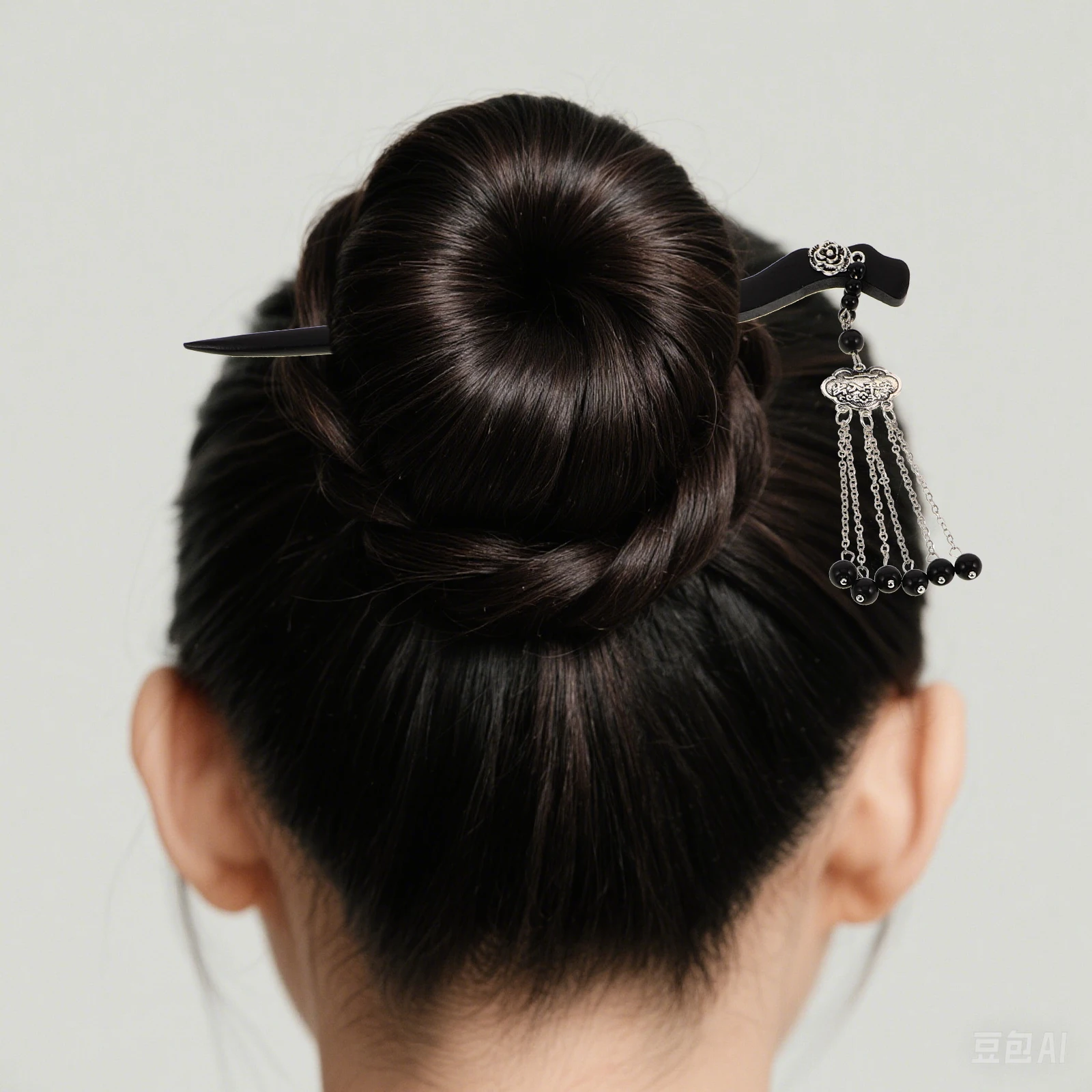 Wooden Rose Hairpin Bun Chinese Hairpins for Women Black Plastic Tassel Ponytail Bride
Wooden Rose Hairpin Bun Chinese Hairpins for Women Black Plastic Tassel Ponytail Bride