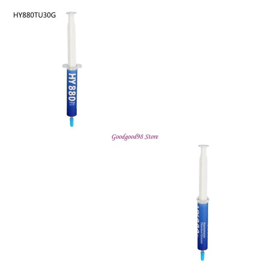 High Performances Hy880 TU30G Thermal Conductive Grease for CPU GPU LED Electronics 30g Efficient Heat Dissipation
High Performances Hy880 TU30G Thermal Conductive Grease for CPU GPU LED Electronics 30g Efficient Heat Dissipation