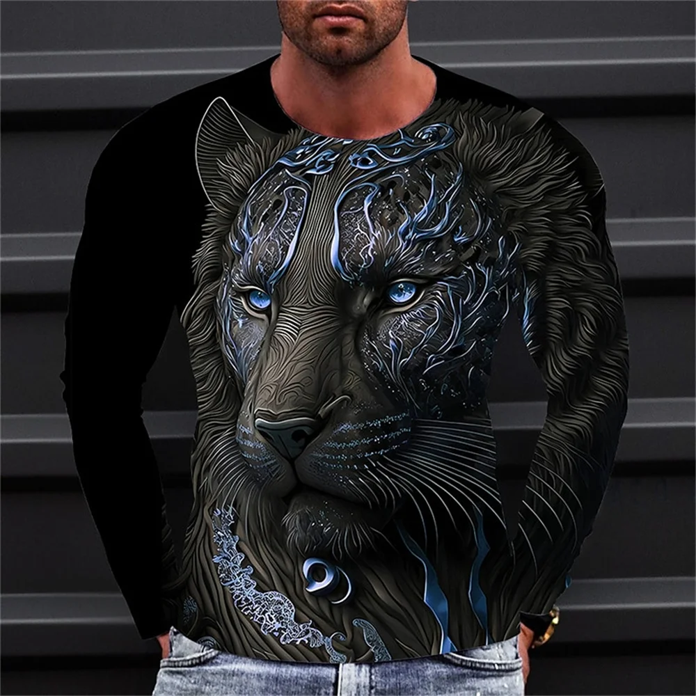 2024 New Autumn Men's Clothing Long Sleeve Round Neck T-Shirt Fashion 3D Elements Skull Graphic T Shirts Casual Street Y2k Tops
2024 New Autumn Men's Clothing Long Sleeve Round Neck T-Shirt Fashion 3D Elements Skull Graphic T Shirts Casual Street Y2k Tops