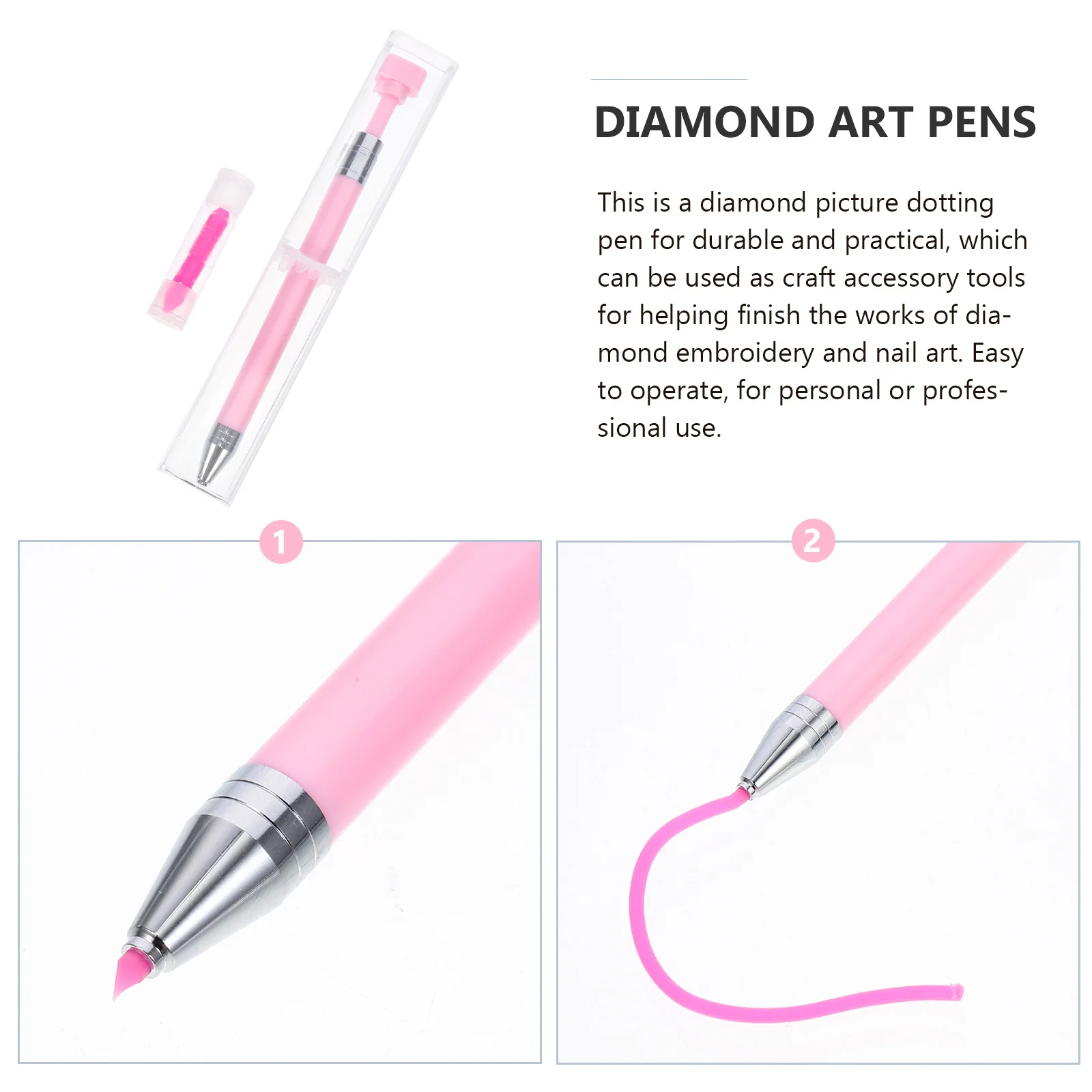 1Set Diamond Art Pen Professional Rotatable Nail Art Pen Refillable Wax DIY Diamond Picture Accessory Refillable
1Set Diamond Art Pen Professional Rotatable Nail Art Pen Refillable Wax DIY Diamond Picture Accessory Refillable