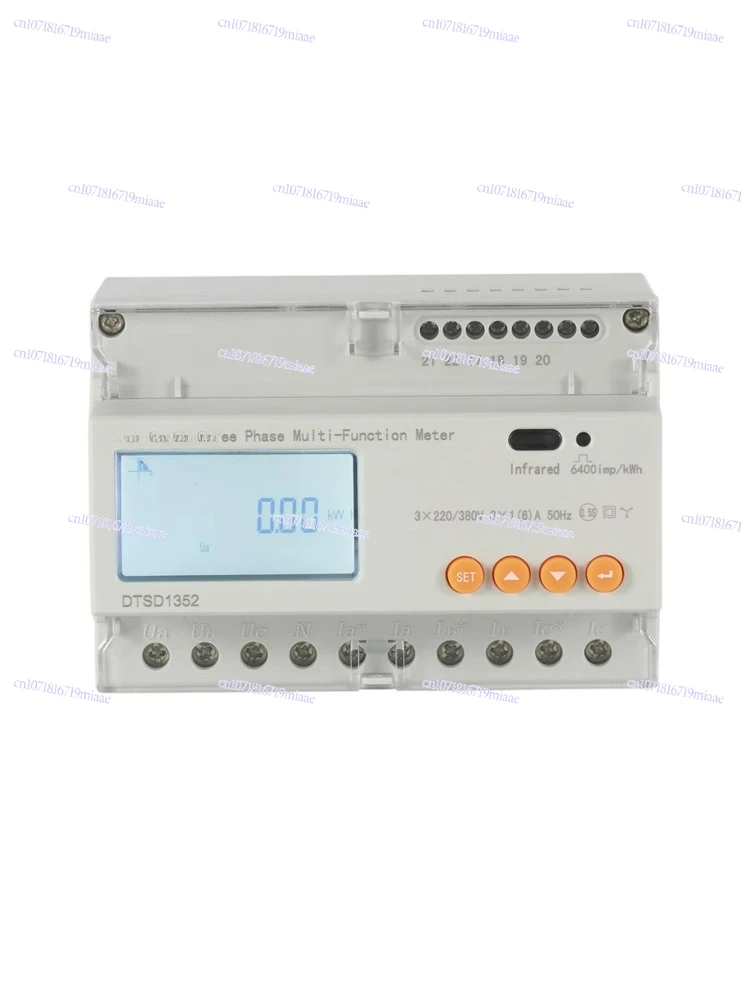 Трехфазный многофункциональный счетчик 485, промышленный многоконтурный счетчик тока связи
Трехфазный многофункциональный счетчик 485, промышленный многоконтурный счетчик тока связи