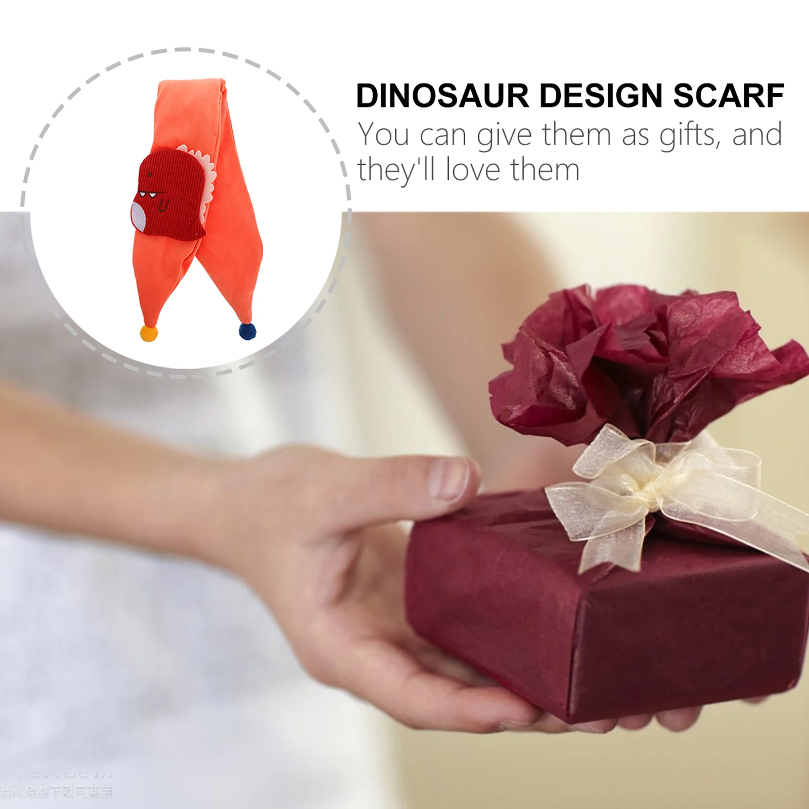 Dinosaur Scarf Winter Kids Neckerchief Toddler Wrap Ball Outdoor Hooded Child Durable Stylish Long Term Wear Easy Match
Dinosaur Scarf Winter Kids Neckerchief Toddler Wrap Ball Outdoor Hooded Child Durable Stylish Long Term Wear Easy Match