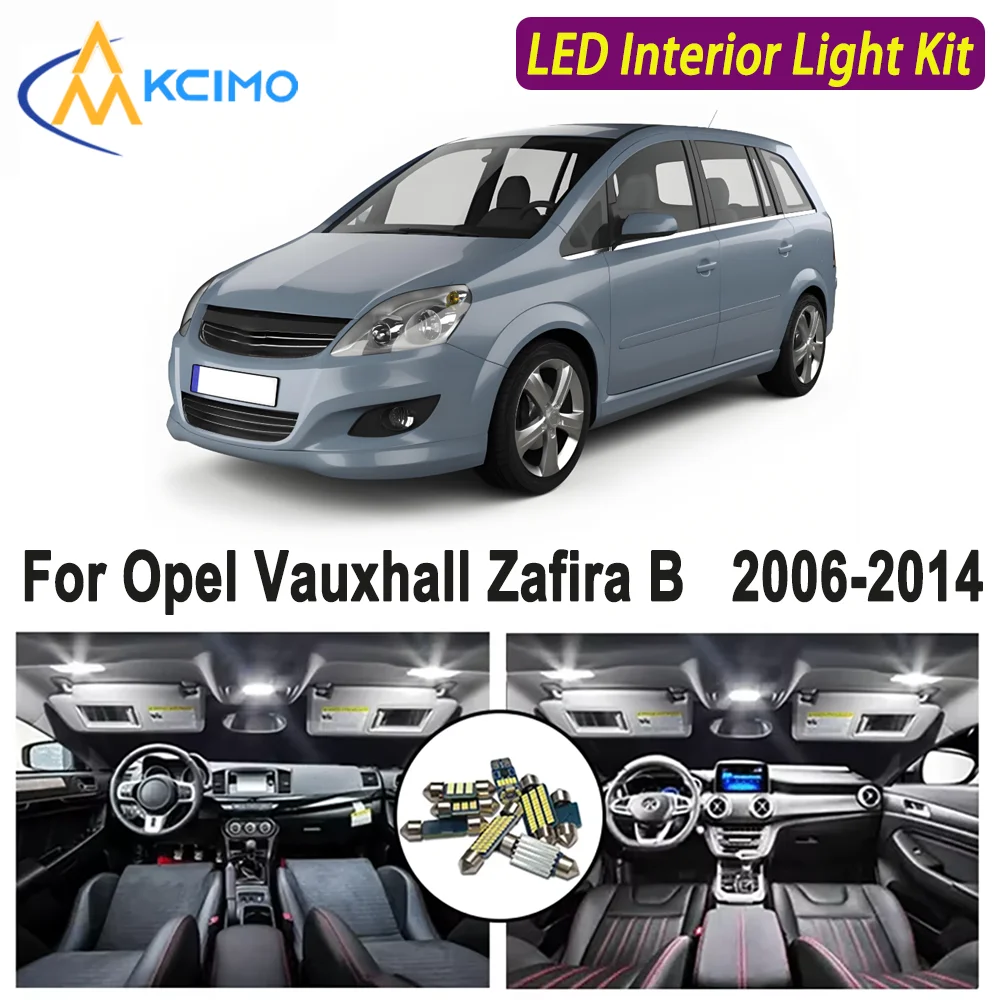 Kcimo LED For Opel Vauxhall Zafira B 2006-2014 Premium Bright LED Interior Dome Map Trunk Light Kit Car Led Lamps Car LED Lights
Kcimo LED For Opel Vauxhall Zafira B 2006-2014 Premium Bright LED Interior Dome Map Trunk Light Kit Car Led Lamps Car LED Lights