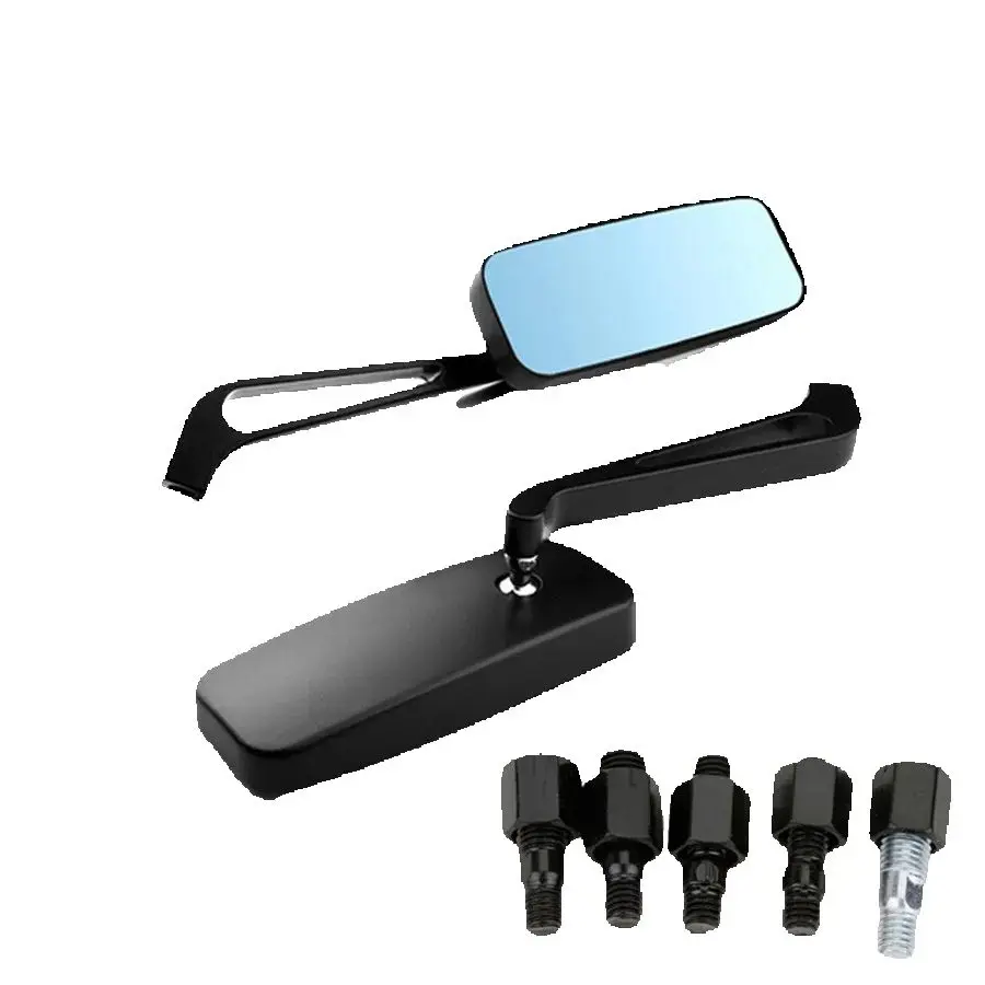 Universal Pair Anti Glare Blue Glass Rectangle Rearview Mirrors for Motorcycle Bike Cruiser Softail Sportster
Universal Pair Anti Glare Blue Glass Rectangle Rearview Mirrors for Motorcycle Bike Cruiser Softail Sportster