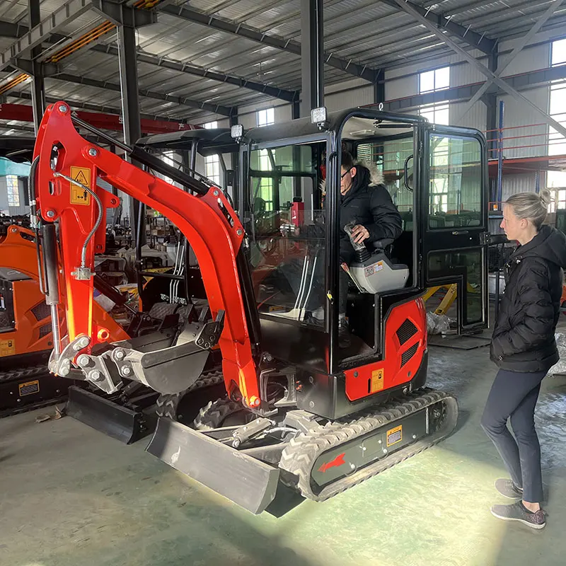 Free Shipping mini 2 ton Excavator kubota Small Excavator customized color Mini Excavators Bagger Cralwer Mini Digger with cabin
Free Shipping mini 2 ton Excavator kubota Small Excavator customized color Mini Excavators Bagger Cralwer Mini Digger with cabin