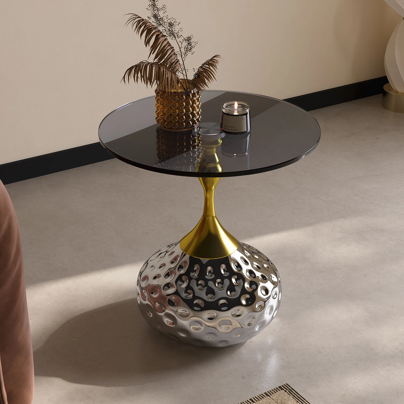 ss-Nordic Light Living Room Sofa Small Round Coffee Table Tempered Glass Coffee Tables Home Creative Corner Tables Furniture
ss-Nordic Light Living Room Sofa Small Round Coffee Table Tempered Glass Coffee Tables Home Creative Corner Tables Furniture