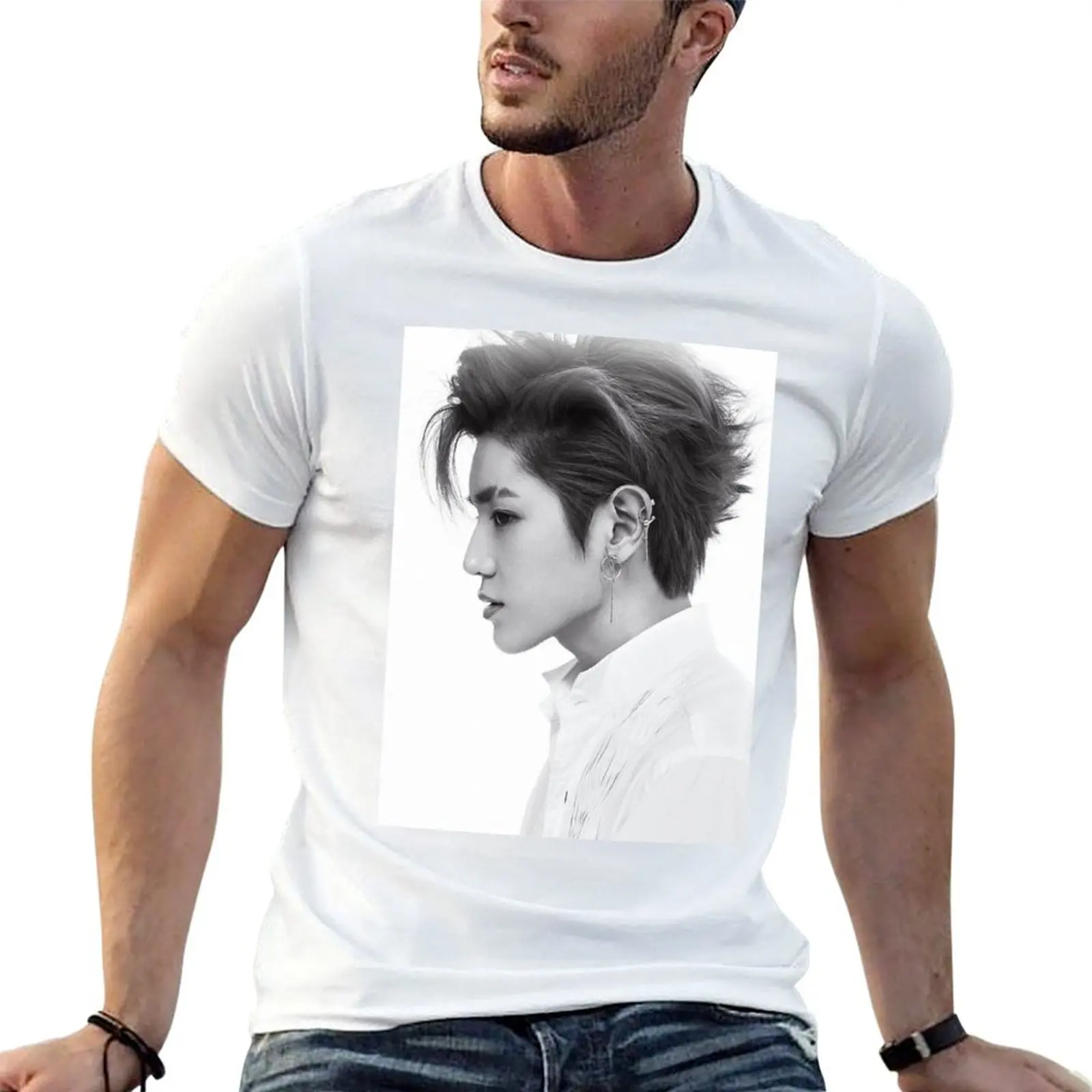 Lee t t cotton shirt high shirt man quality T-Shirt cotton Taeyong heavy man
Lee t t cotton shirt high shirt man quality T-Shirt cotton Taeyong heavy man