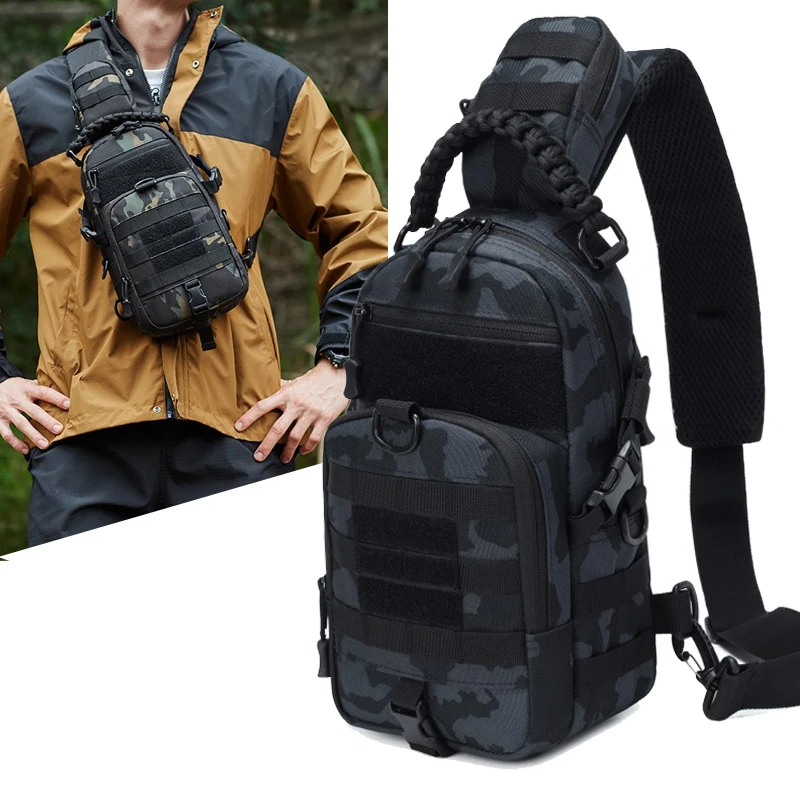 Men Tactical Fishing Bag Large Storage Sports Hiking Trekking Climbing Camping Pack Portable Single Shoulder Chest Bag
Men Tactical Fishing Bag Large Storage Sports Hiking Trekking Climbing Camping Pack Portable Single Shoulder Chest Bag