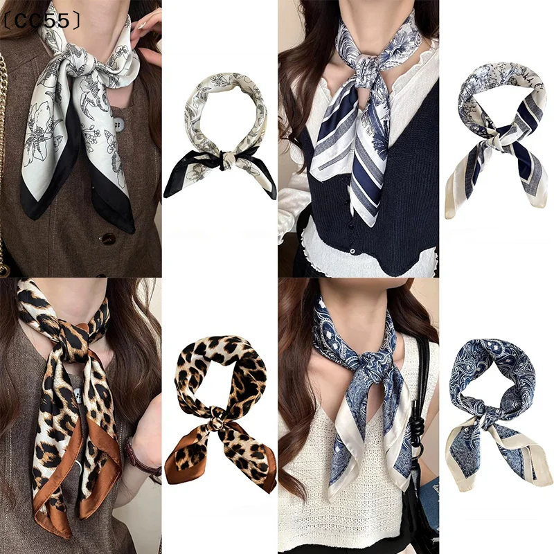 Women Satin Square Scarf Vintage Print Neck Scarf Lightweight Breathable Hair Bandana For Daily Wear Office Travel〔CC55〕
Women Satin Square Scarf Vintage Print Neck Scarf Lightweight Breathable Hair Bandana For Daily Wear Office Travel〔CC55〕