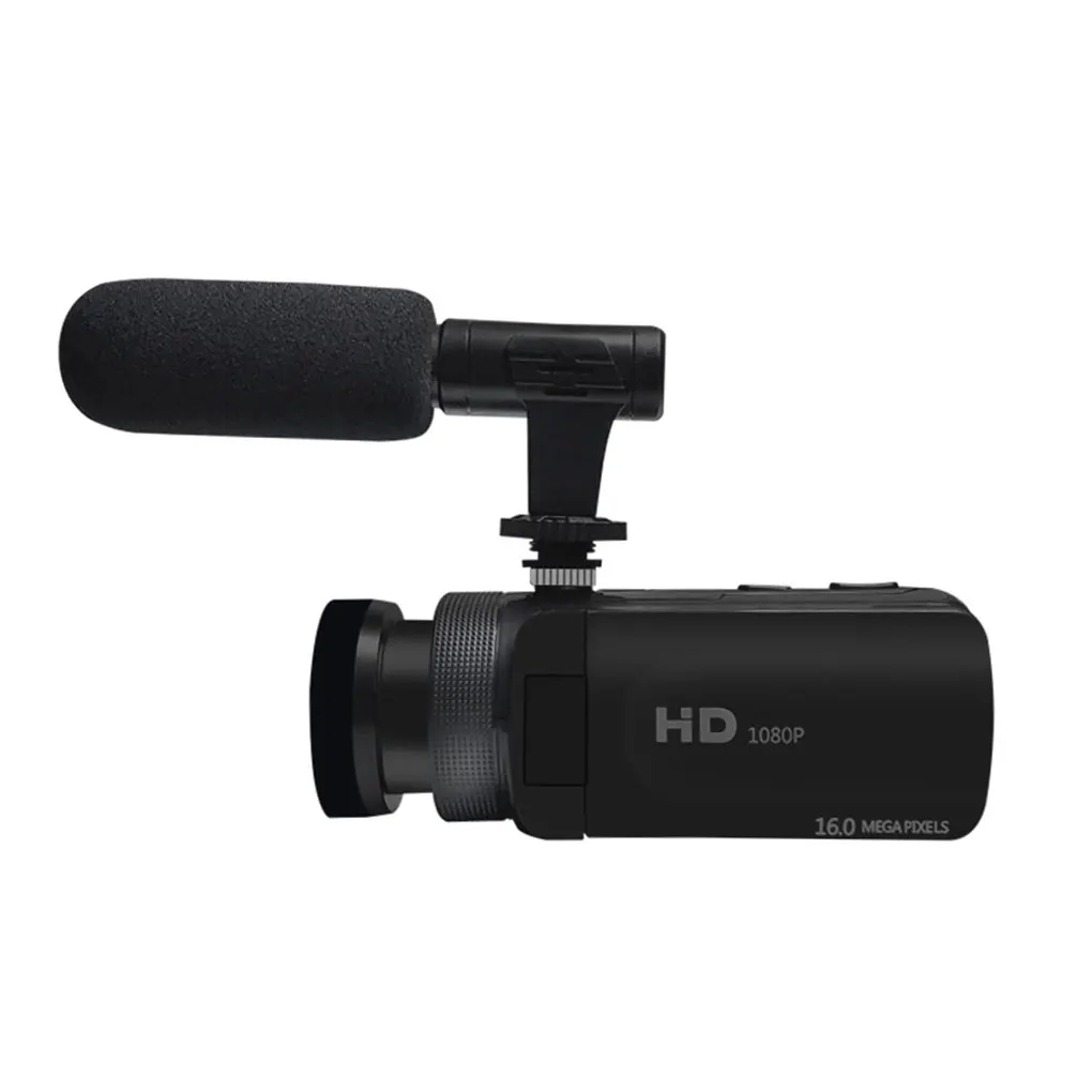 1080P HD Professional Digital Video Camera With Mic 16 Million Pixels DV Audio Multifunction Anti-shaking Photographic Machine
1080P HD Professional Digital Video Camera With Mic 16 Million Pixels DV Audio Multifunction Anti-shaking Photographic Machine