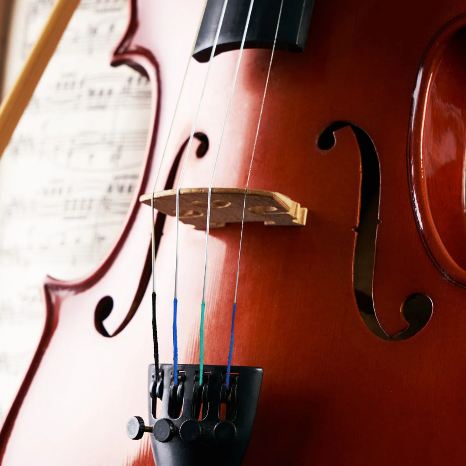 Universal Violin Strings Set Classic Steel Strings Steel Cores with Nickel-Plated Ball Head for Violin Instruments
Universal Violin Strings Set Classic Steel Strings Steel Cores with Nickel-Plated Ball Head for Violin Instruments