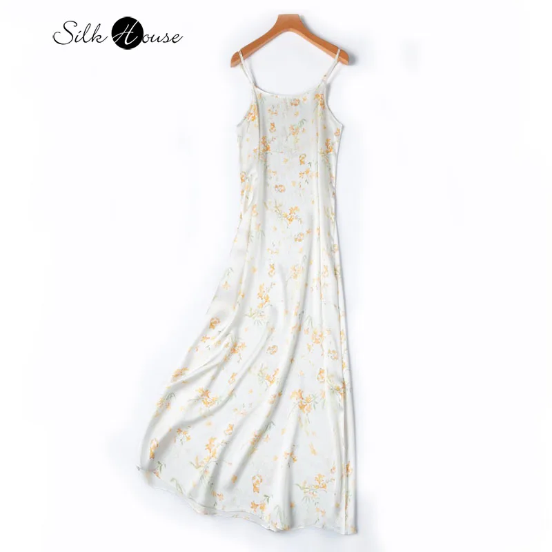 2025 Women's Casual Summer New 100% Natural Mulberry Silk Plain Satin Adjustable Sling Extended Cat Printed Dress
2025 Women's Casual Summer New 100% Natural Mulberry Silk Plain Satin Adjustable Sling Extended Cat Printed Dress