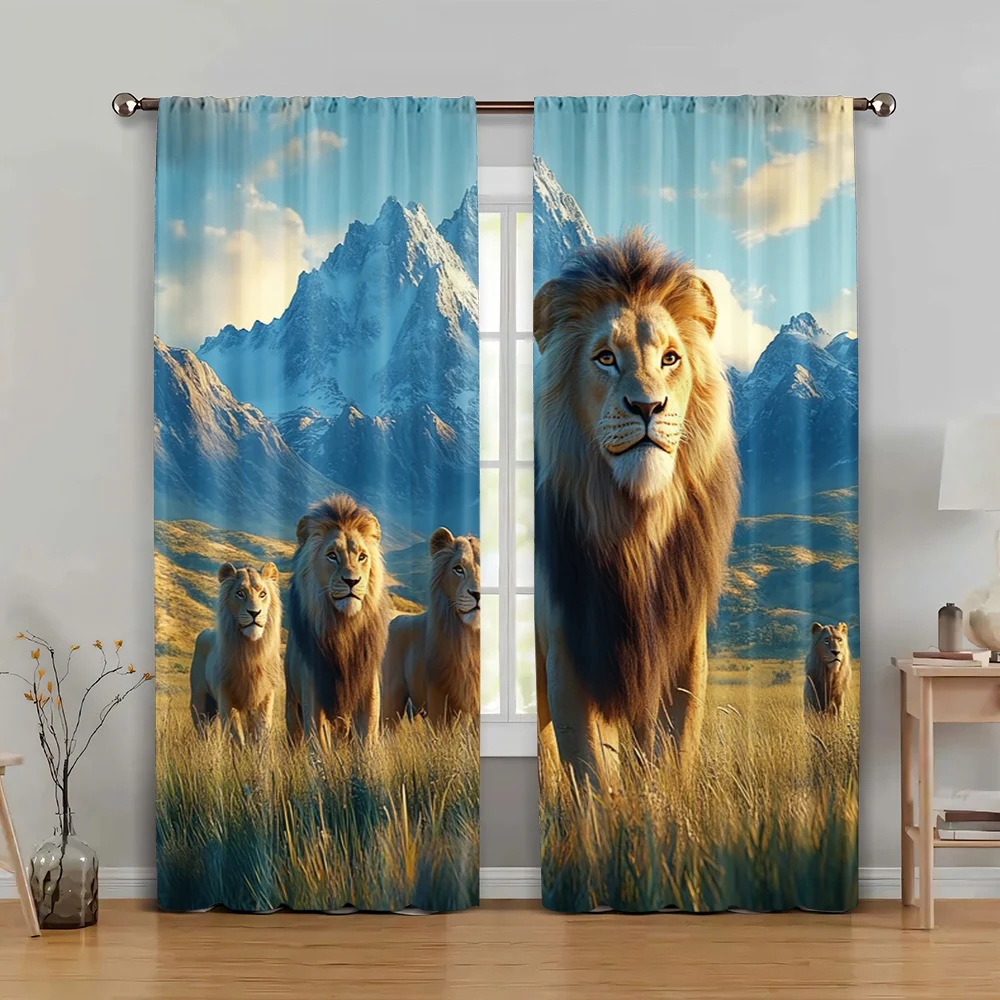 2pc, Drapes Lion and Pride Machine Washable Polyester,Without Electricity Festive Wall Decor Suitable for Holiday Decorations
2pc, Drapes Lion and Pride Machine Washable Polyester,Without Electricity Festive Wall Decor Suitable for Holiday Decorations
