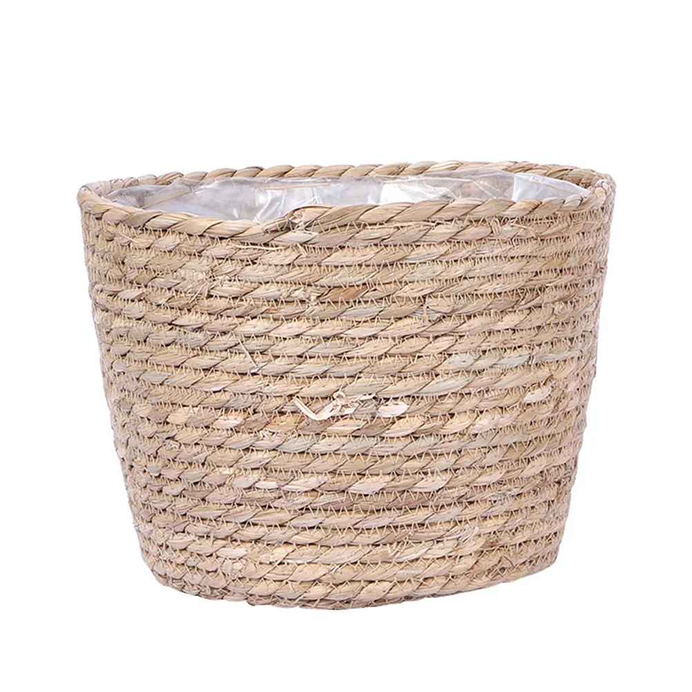 Woven Flower Basket Pot Succulent Planters Wicker Container Decorative Flowerpot Corn
Woven Flower Basket Pot Succulent Planters Wicker Container Decorative Flowerpot Corn