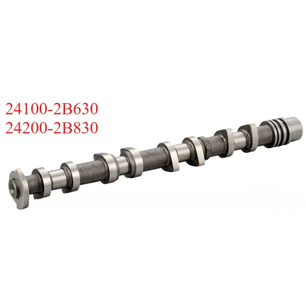 Новые распределительные валы (впускной и выпускной) для Kia/Hyundai 24100-2B630, 24200-2B830
Новые распределительные валы (впускной и выпускной) для Kia/Hyundai 24100-2B630, 24200-2B830