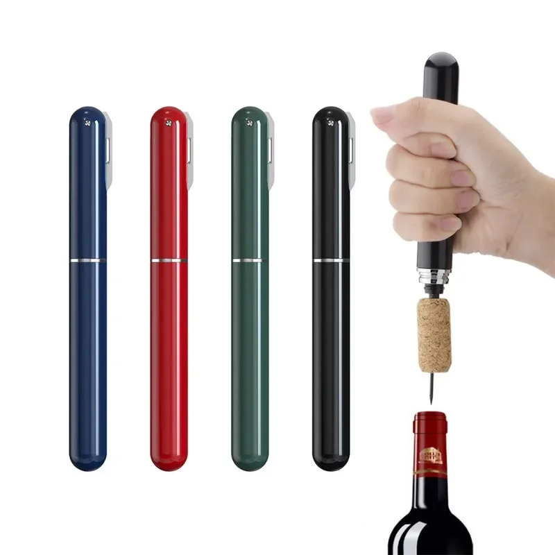 1PC Wine Needle Bottle Opener Manufacturer Red Wine Air Pressure Bottle Opener Red Wine Bottle Pen-shaped Air Pressure Stopper
1PC Wine Needle Bottle Opener Manufacturer Red Wine Air Pressure Bottle Opener Red Wine Bottle Pen-shaped Air Pressure Stopper