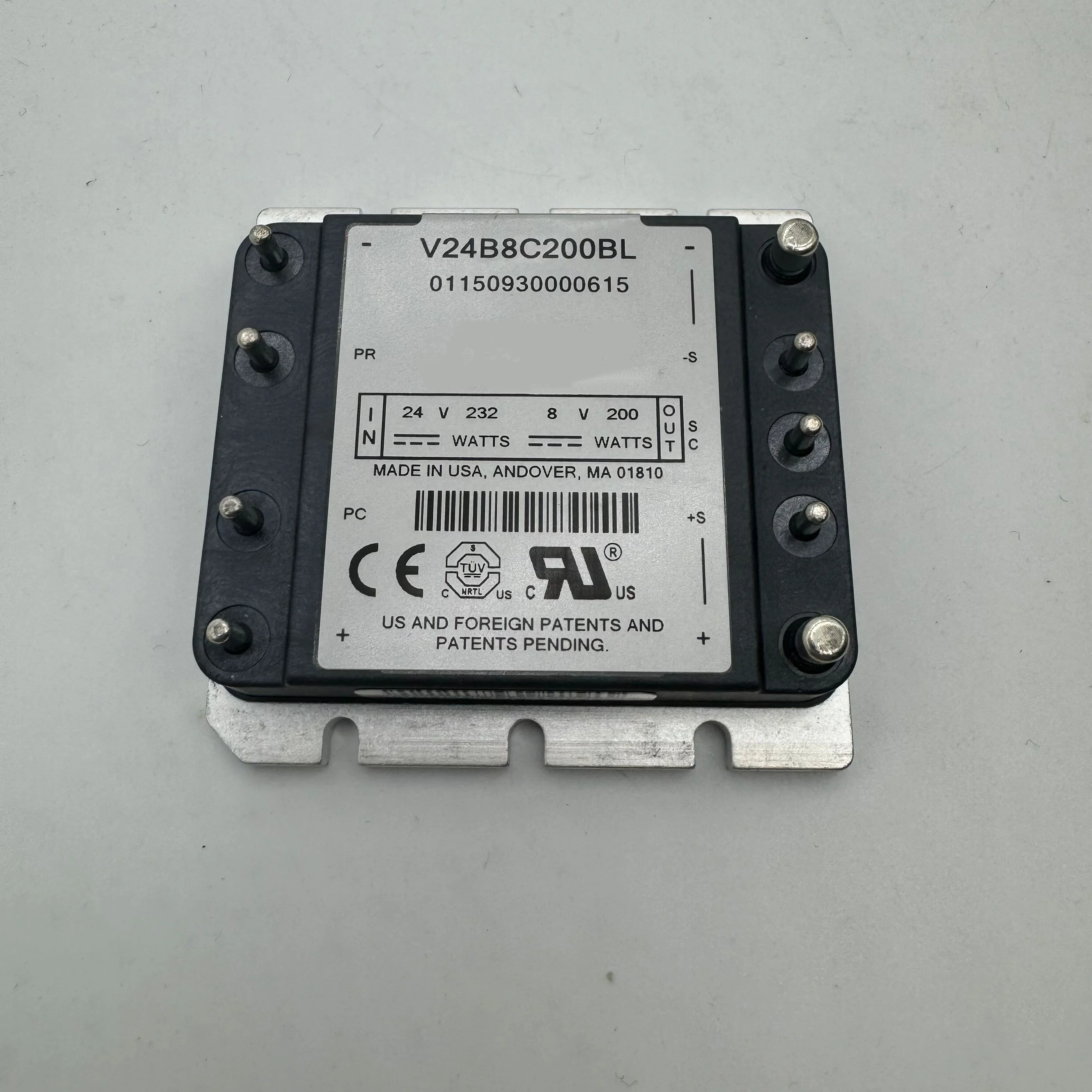 1 шт. V24B8C200BL модуль питания DC-DC новый 100% гарантия качества
1 шт. V24B8C200BL модуль питания DC-DC новый 100% гарантия качества