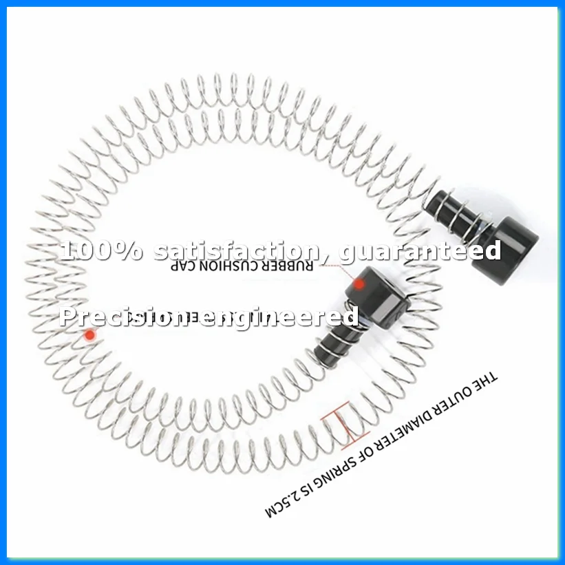 Zipline Spring Brake 165cm Stainless Steel Zip Line Spring Brake Heavy Duty Zipline Brake Speed Reducer Spring Brake-A07G
Zipline Spring Brake 165cm Stainless Steel Zip Line Spring Brake Heavy Duty Zipline Brake Speed Reducer Spring Brake-A07G