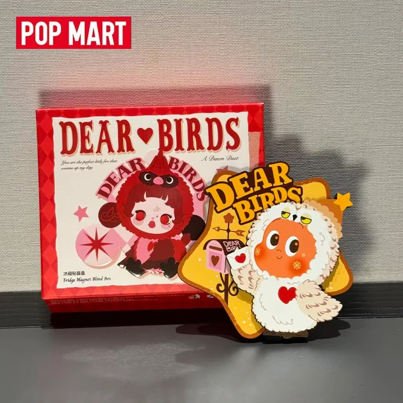 POPMART Dear Birds Series Fridge Magnet Blind Box Toys Kawaii Anime Action Figure Caixa Caja Surprise Mystery Box Dolls Gift
POPMART Dear Birds Series Fridge Magnet Blind Box Toys Kawaii Anime Action Figure Caixa Caja Surprise Mystery Box Dolls Gift
