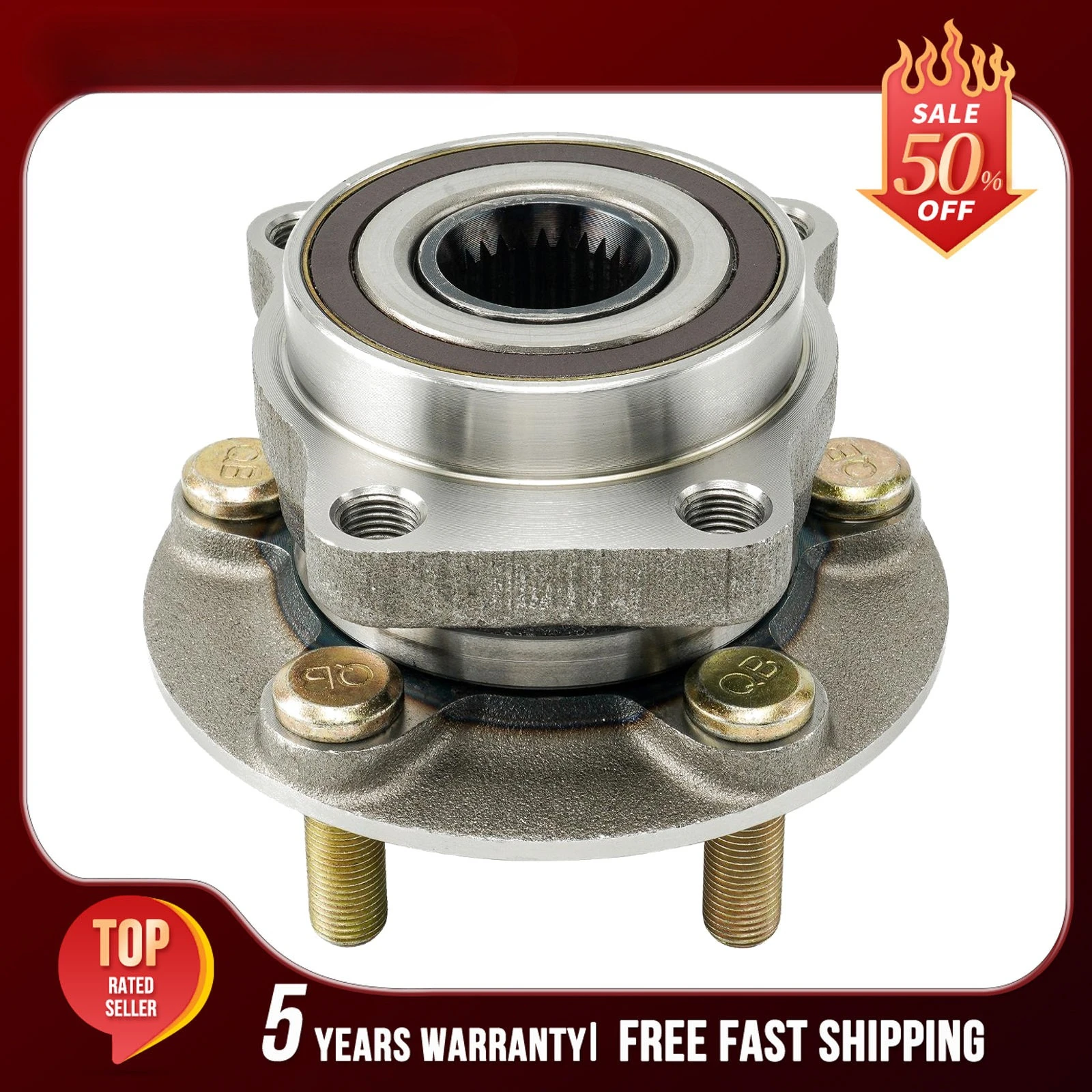 Front Wheel Hub Bearing For Subaru Forester 2015-2018 Crosstrek 2016-2021 513413
Front Wheel Hub Bearing For Subaru Forester 2015-2018 Crosstrek 2016-2021 513413