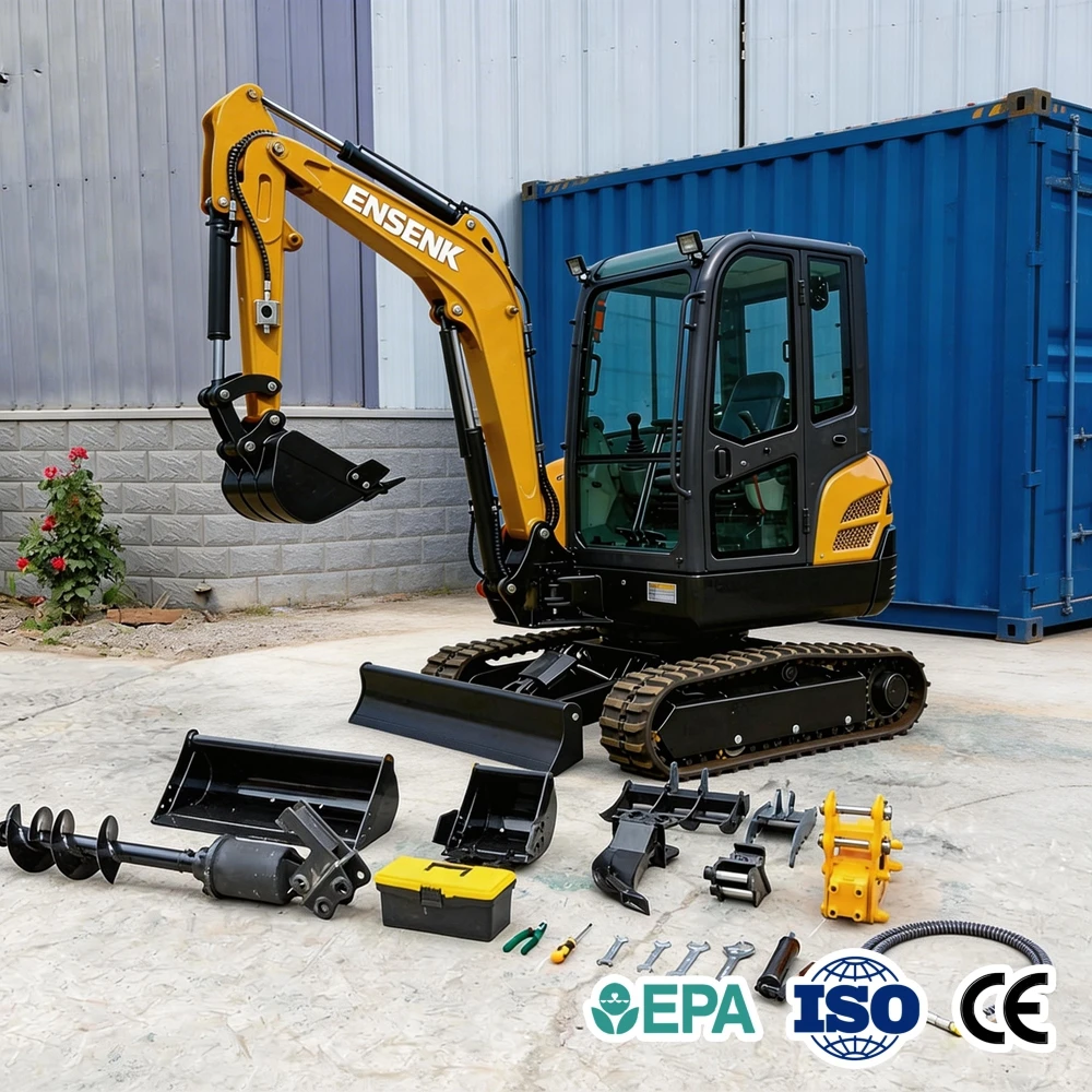 0.8/1.0Ton Mini Excavator With Attachments Construction Equipment For Small Farm Retroexcavadora Manufacturer Direct
0.8/1.0Ton Mini Excavator With Attachments Construction Equipment For Small Farm Retroexcavadora Manufacturer Direct
