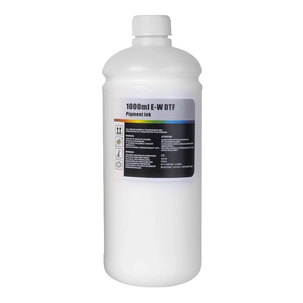 1000ml DTF ink PET film transfer ink for Epson 1430 L800 L1800 1390 I3200 printer PET film printing and transfer
1000ml DTF ink PET film transfer ink for Epson 1430 L800 L1800 1390 I3200 printer PET film printing and transfer