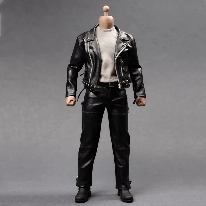 1/6 Scale Arnold Leather Black Jacket Suits Model Toys For 12" Action Figure Body ASTOYS AS044 
1/6 Scale Arnold Leather Black Jacket Suits Model Toys For 12" Action Figure Body ASTOYS AS044