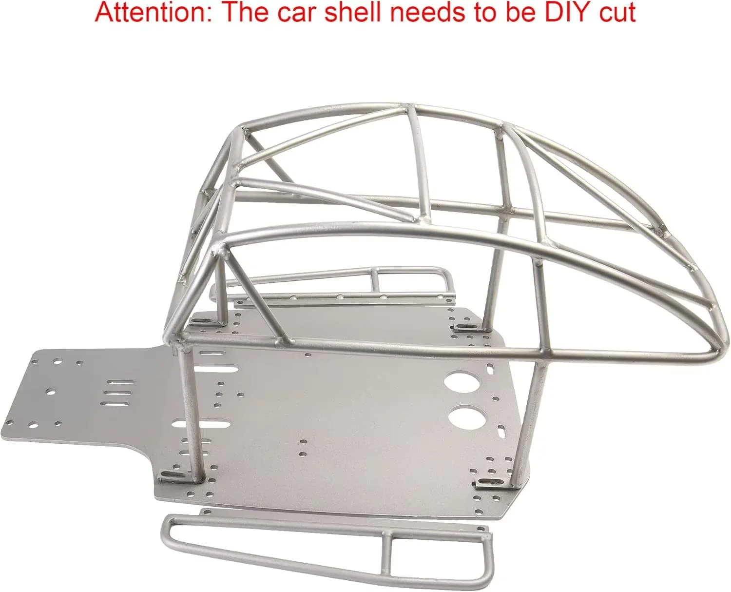 Stainless Steel Chassis and Roll Cage Combination for Tamiya Racing Buggy Sand Scorcher Upgrade Replacement
Stainless Steel Chassis and Roll Cage Combination for Tamiya Racing Buggy Sand Scorcher Upgrade Replacement