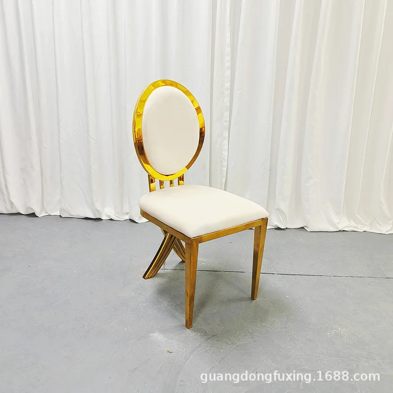 Creative Wedding Table Chair Stainless Steel Stool Banquet Hotel VIP Chair Conference Soft Package Dining Chair
Creative Wedding Table Chair Stainless Steel Stool Banquet Hotel VIP Chair Conference Soft Package Dining Chair