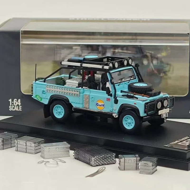 SW 1:64 Defender 90 Модель автомобиля из сплава пикапа Camel Cup * с аксессуарами
SW 1:64 Defender 90 Модель автомобиля из сплава пикапа Camel Cup * с аксессуарами