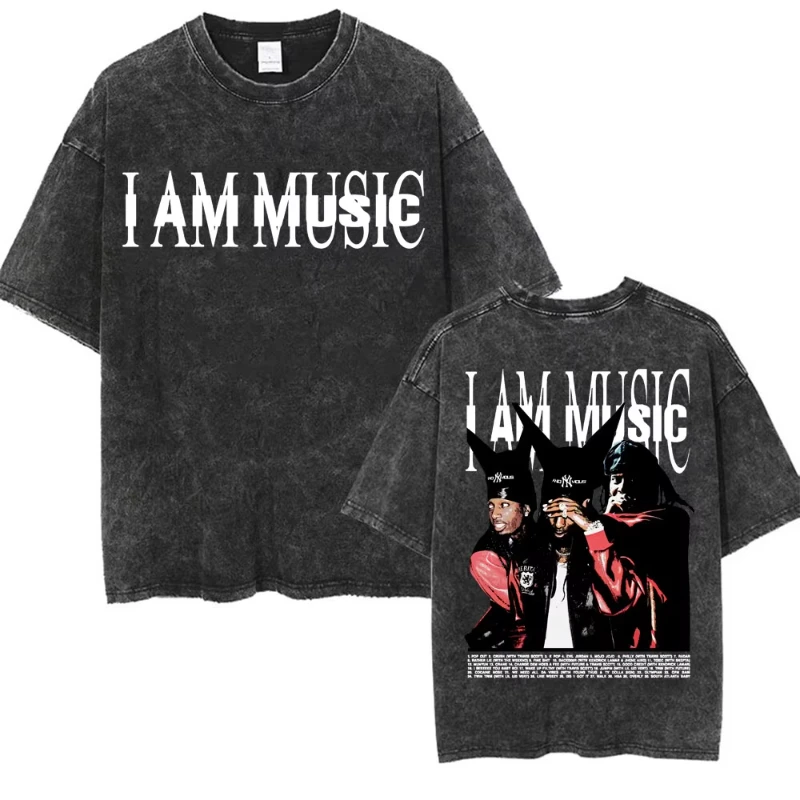 Retro Washed Playboi Carti I AM MUSIC Logo T Shirt Opium Ken Carson Narcissist Tour Antagonist Rap T-shirts Woman's Tees
Retro Washed Playboi Carti I AM MUSIC Logo T Shirt Opium Ken Carson Narcissist Tour Antagonist Rap T-shirts Woman's Tees