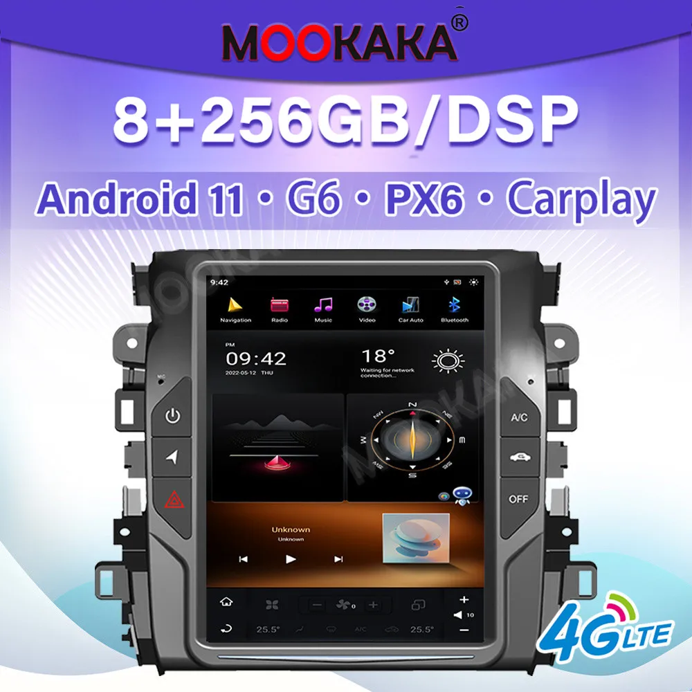 For Honda Avancier 2017-2018 Tesla Style Android 11 Car Radio Multimedia Player GPS Navigation DSP Auto Stereo Head Unit PX6
For Honda Avancier 2017-2018 Tesla Style Android 11 Car Radio Multimedia Player GPS Navigation DSP Auto Stereo Head Unit PX6