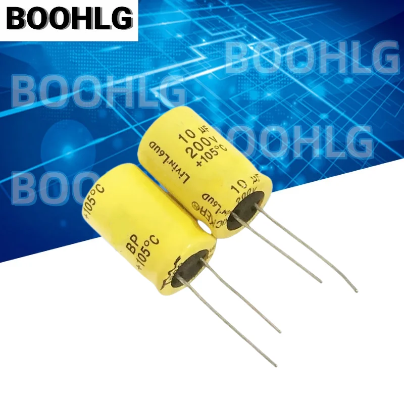 5PCS 10uF 200V BP Non-Polar Electrolytic Capacitor Mid & High Frequency Crossover 16X25mm
5PCS 10uF 200V BP Non-Polar Electrolytic Capacitor Mid & High Frequency Crossover 16X25mm