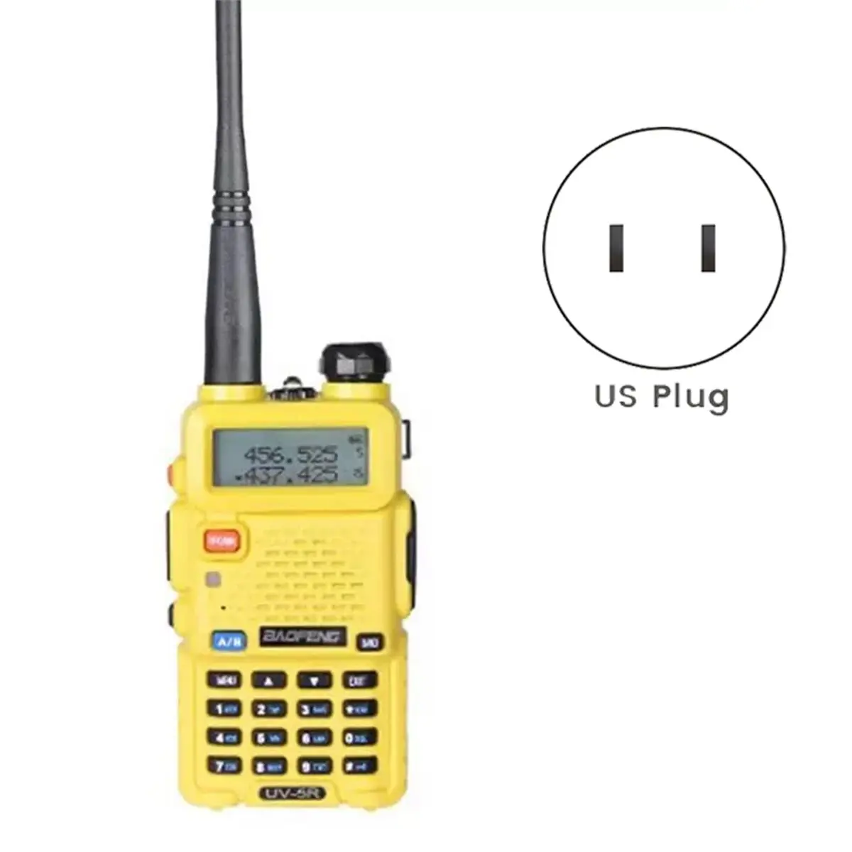 A26Z UV5R High-Power Walkie-Talkie FM Radio Mini Portable Two-Way Radio for Outdoor Adventures and Self-Driving Tours US Plug
A26Z UV5R High-Power Walkie-Talkie FM Radio Mini Portable Two-Way Radio for Outdoor Adventures and Self-Driving Tours US Plug