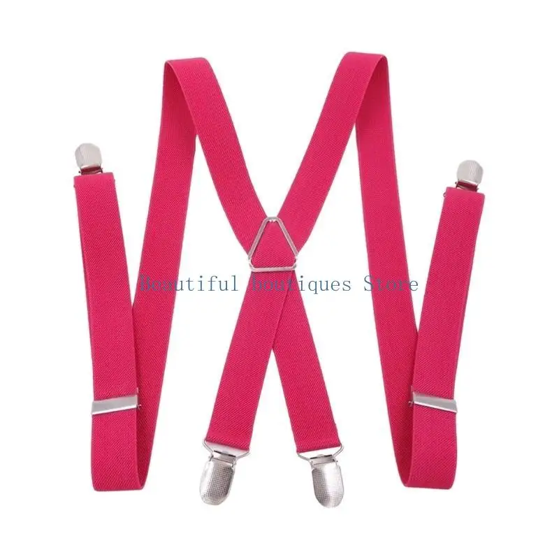 U4LF X-образные подтяжки для мужчин и женщин, эластичные тяжелые прочные подтяжки с зажимом для брюк
U4LF X-образные подтяжки для мужчин и женщин, эластичные тяжелые прочные подтяжки с зажимом для брюк