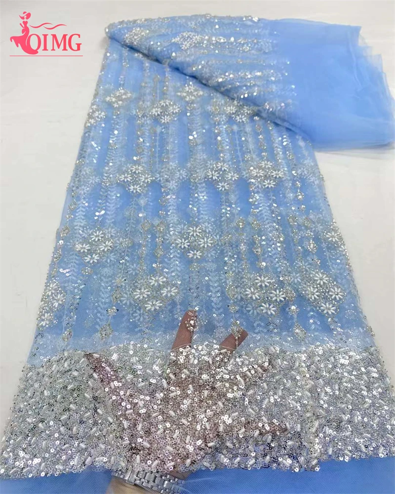 New Design Luxury French African Handmade Beads Tulle lace Latest Embroidery Sequins Mesh Lace Nigeria Fabric For Wedding Dress
New Design Luxury French African Handmade Beads Tulle lace Latest Embroidery Sequins Mesh Lace Nigeria Fabric For Wedding Dress
