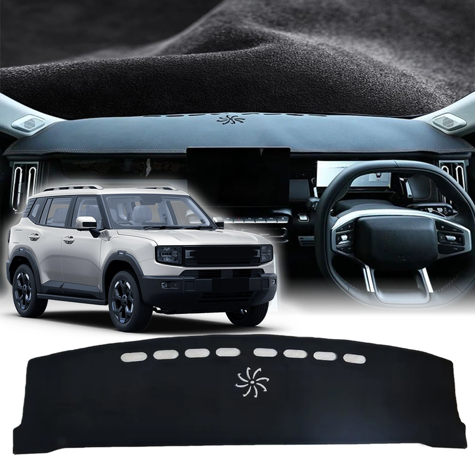 Accessories fit for Chery Jetour T1 2024 2025 2026 Car Dashmat Dashboard Cover Pad DashMat Sunshade Protective Carpet 
Accessories fit for Chery Jetour T1 2024 2025 2026 Car Dashmat Dashboard Cover Pad DashMat Sunshade Protective Carpet