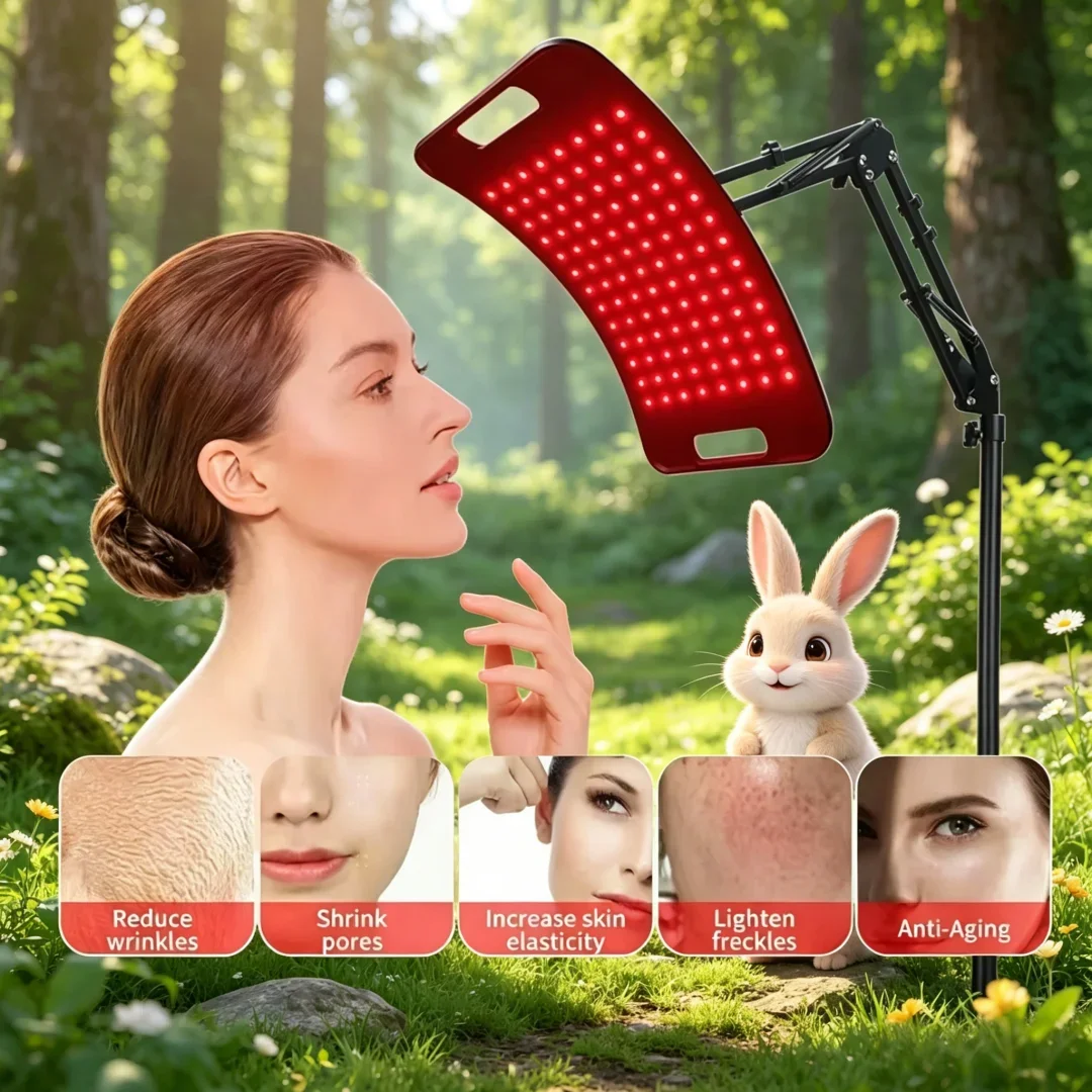 Premium Holistic Red Light Lamp for Body Infrared Light Panel with Stand 660nm Red Light &850nm Near Infrared Light Device
Premium Holistic Red Light Lamp for Body Infrared Light Panel with Stand 660nm Red Light &850nm Near Infrared Light Device