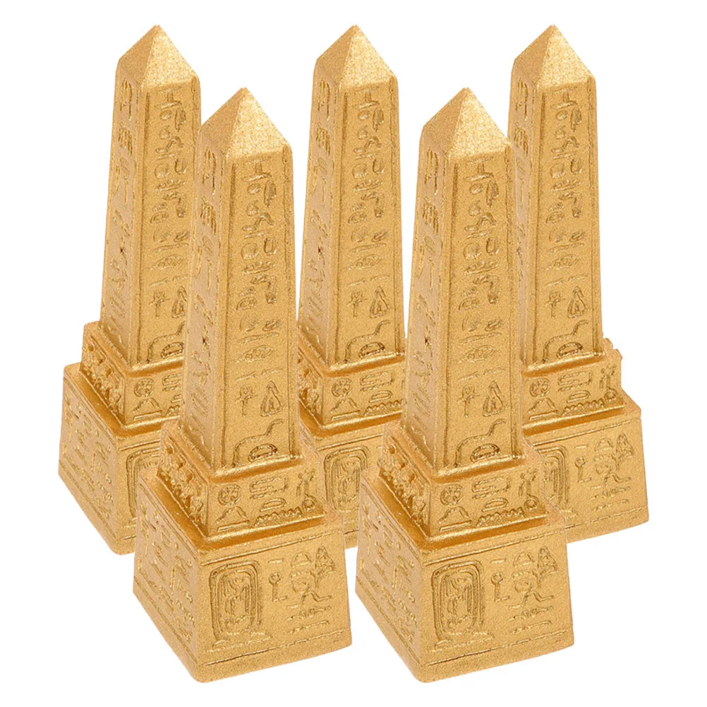5pcs Obelisk Sand Tool Temple Figurine Resin Table Decor Ancient Statue Miniature Model Home Office Ornament
5pcs Obelisk Sand Tool Temple Figurine Resin Table Decor Ancient Statue Miniature Model Home Office Ornament