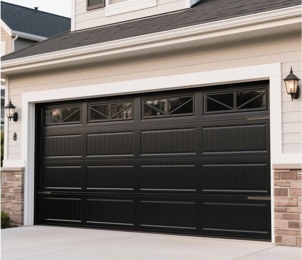 Custom Garage Door Modern Frosted Glass Automatic New Aluminum Alloy With Black Stainless Steel For Villas
Custom Garage Door Modern Frosted Glass Automatic New Aluminum Alloy With Black Stainless Steel For Villas