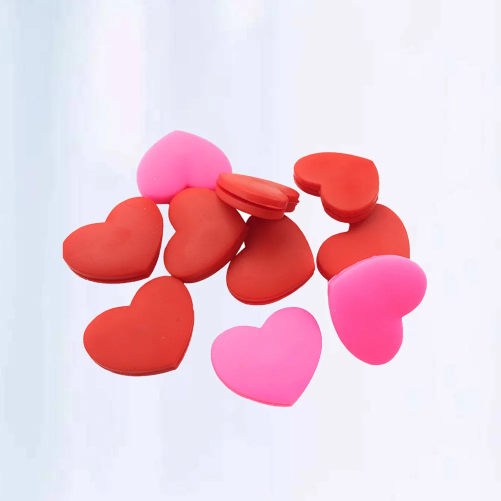10Pcs Silicone Tennis Racket Vibration Dampeners Heart Shape Absorbers Red Pink Tennis Racquet Accessories for Players
10Pcs Silicone Tennis Racket Vibration Dampeners Heart Shape Absorbers Red Pink Tennis Racquet Accessories for Players