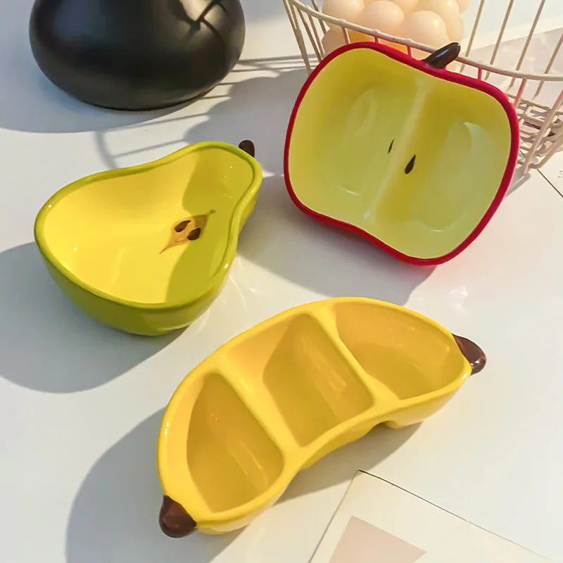 Creative Fruit Shaped Ceramic Dish Household Snacks Dishes Sauces Seasonings Plate Mini Saucer Tableware Dinner Kitchen Supplies
Creative Fruit Shaped Ceramic Dish Household Snacks Dishes Sauces Seasonings Plate Mini Saucer Tableware Dinner Kitchen Supplies