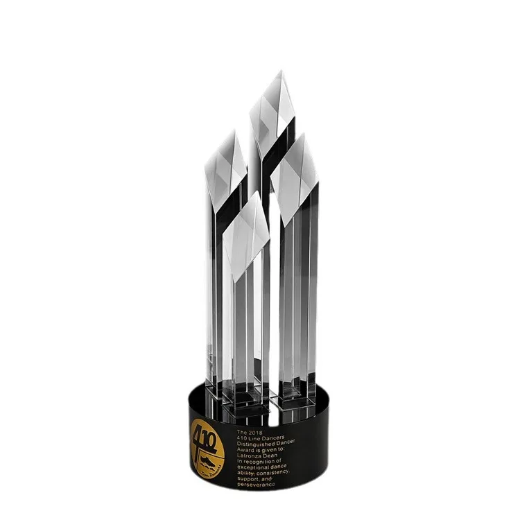 High-end column crystal trophy customization, evening competition awards outstanding contribution award medal ornament custom
High-end column crystal trophy customization, evening competition awards outstanding contribution award medal ornament custom