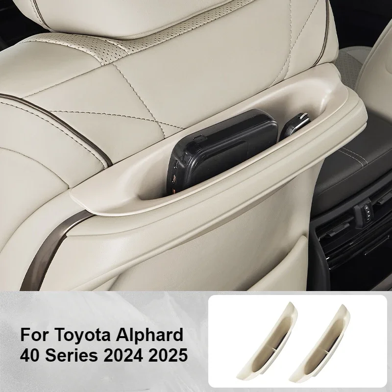 For Toyota Alphard 40 2024 2025 Front Seat Rear Storage Box ABS Seat Handle Organizer Car Interior Stowing Accessories
For Toyota Alphard 40 2024 2025 Front Seat Rear Storage Box ABS Seat Handle Organizer Car Interior Stowing Accessories