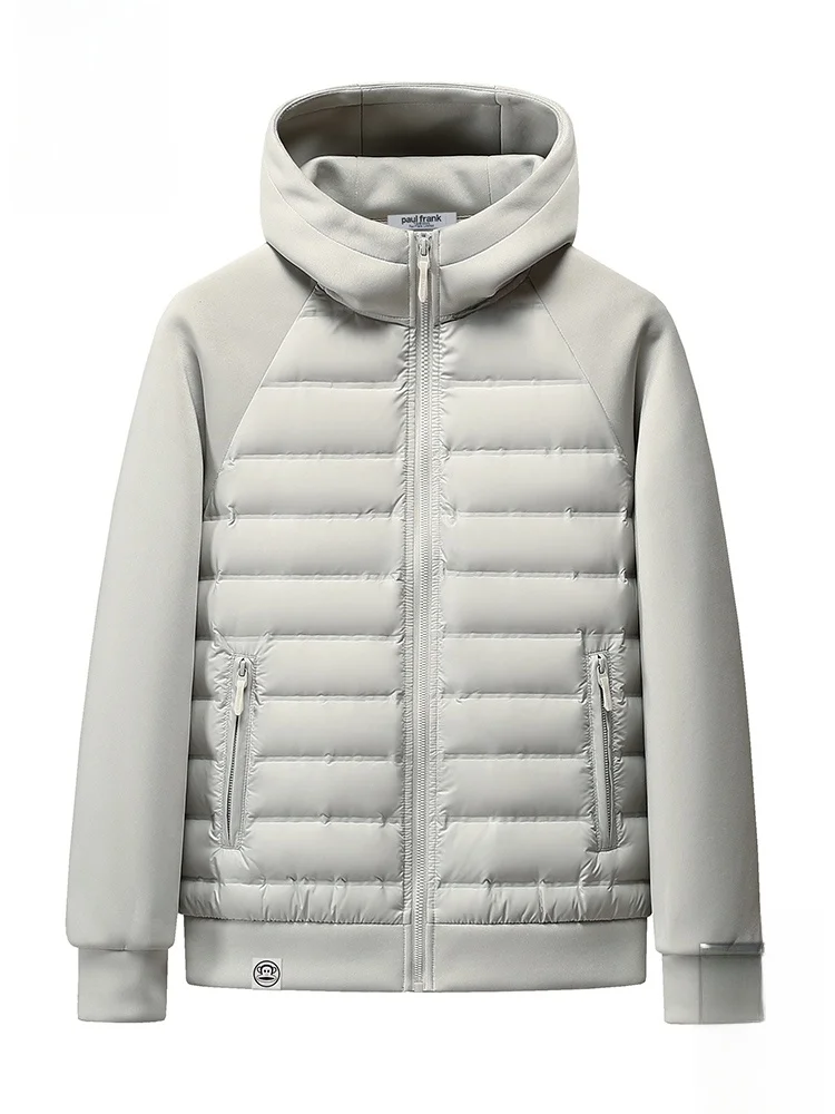 Легкая пуховая куртка Paul Frank для мужчин, новая модная свободная теплая верхняя одежда с капюшоном, прочная куртка из полиэфирного волокна для пар
Легкая пуховая куртка Paul Frank для мужчин, новая модная свободная теплая верхняя одежда с капюшоном, прочная куртка из полиэфирного волокна для пар