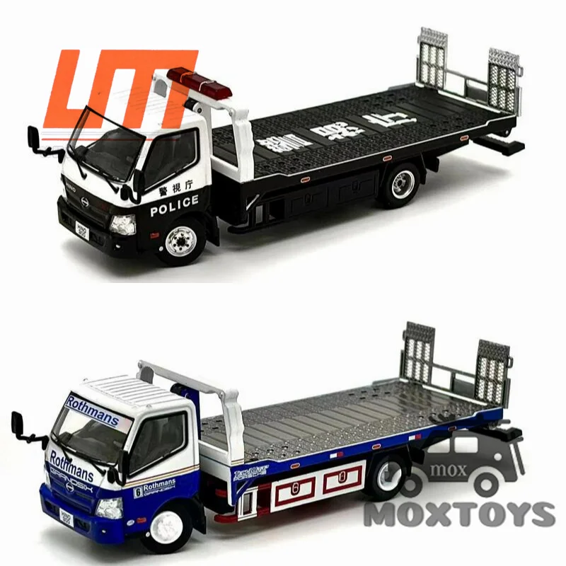 Уникальная модель 1:64 Hino 300 Dutro полный напольный трейлер Полиция/Ротман RHD ограниченная модель автомобиля 500
Уникальная модель 1:64 Hino 300 Dutro полный напольный трейлер Полиция/Ротман RHD ограниченная модель автомобиля 500