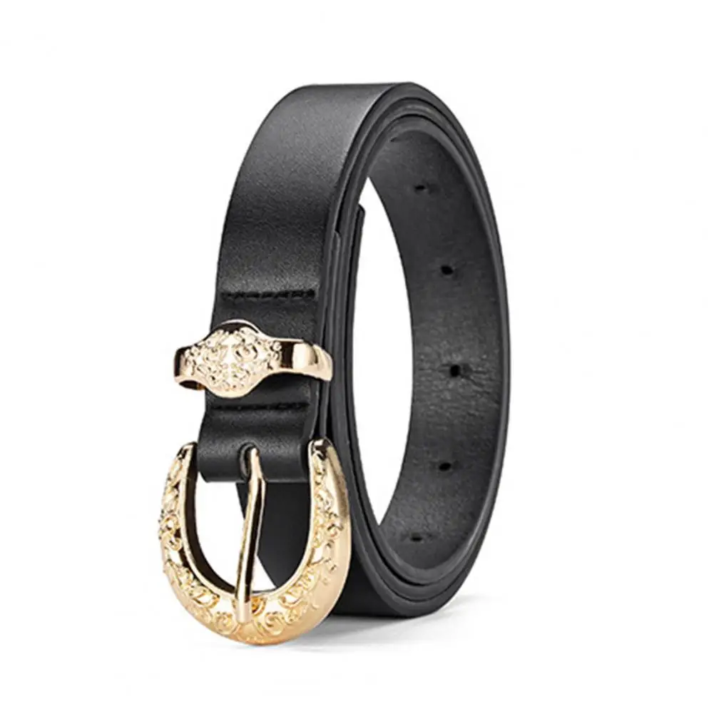 Women Fashion Belt Classic Women Belt Stylish Women's Faux Leather Belt with Carved Buckle Adjustable Length Multi for Jeans
Women Fashion Belt Classic Women Belt Stylish Women's Faux Leather Belt with Carved Buckle Adjustable Length Multi for Jeans