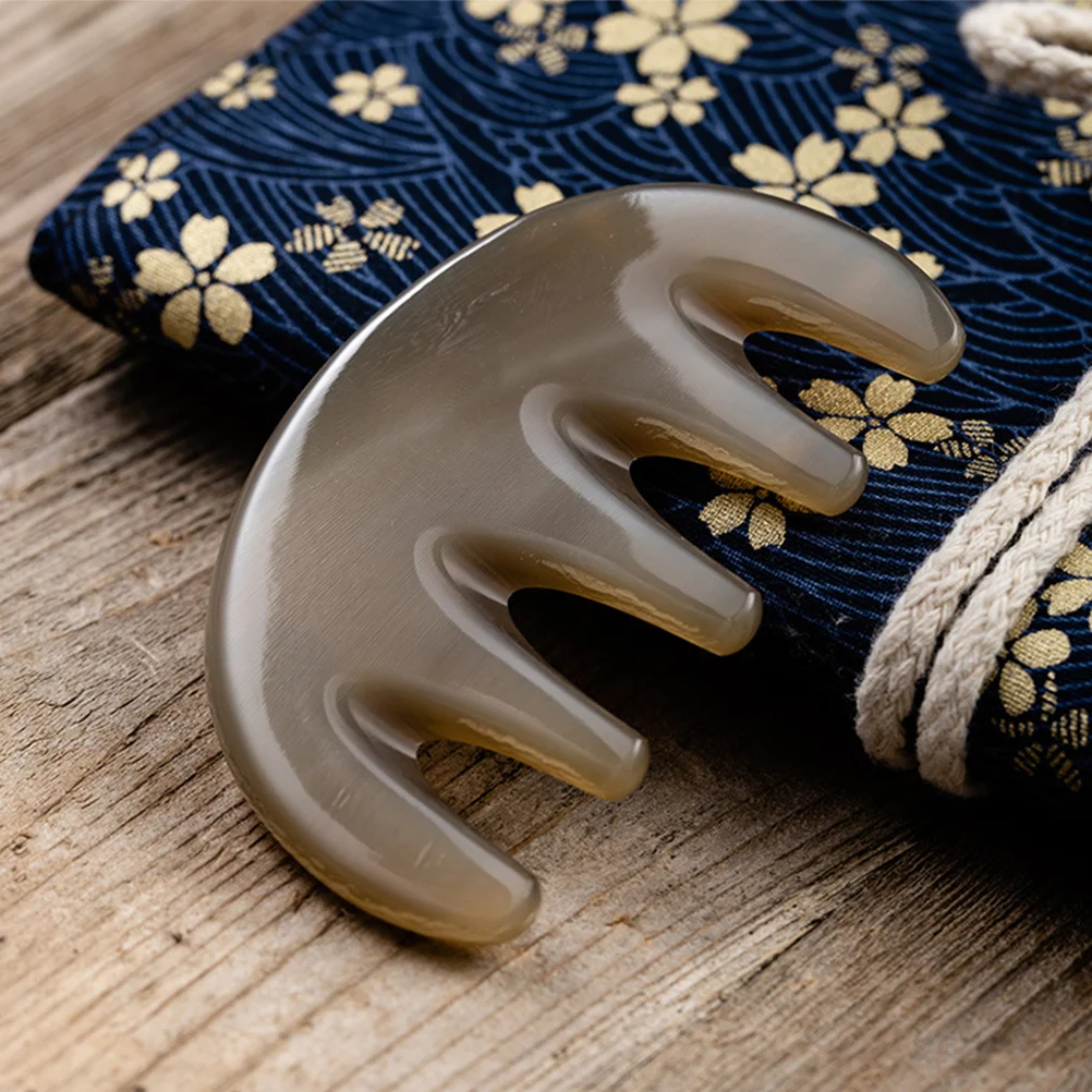 Five-tooth Massage Comb Large Gua Sha Manual Scalp Massagers for Head Acupoint Tool Guasha Scraping Horn
Five-tooth Massage Comb Large Gua Sha Manual Scalp Massagers for Head Acupoint Tool Guasha Scraping Horn