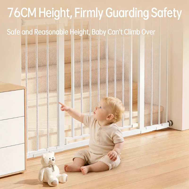 No-Drill Baby Safety Gate – Pressure-Mounted Child & Pet Barrier for Doorways, Stairs, and Balcony – Adjustable Baby & Dog Gate
No-Drill Baby Safety Gate – Pressure-Mounted Child & Pet Barrier for Doorways, Stairs, and Balcony – Adjustable Baby & Dog Gate