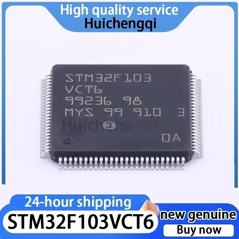 2PCS STM32F103VCT6 Package LQFP100 32-bit Microcontroller MCU
2PCS STM32F103VCT6 Package LQFP100 32-bit Microcontroller MCU